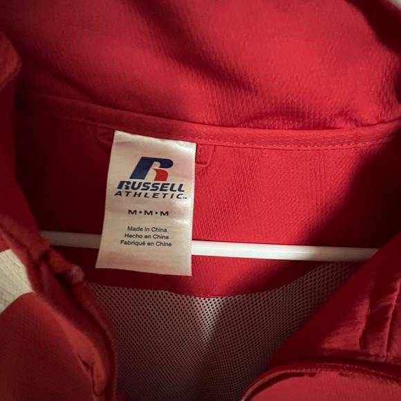 Russell Athletic lightweight performance 1/4 zip pullover. Mens Medium - Picture 3 of 3